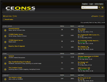 Tablet Screenshot of ceonss.net